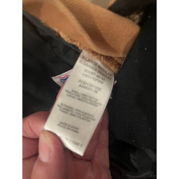 Big Smith Overalls Mens XL 42-44 Brown Work Bibs Mechanic Farming Chore Barn - Picture 2 of 11